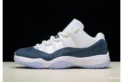 11 JORDAN - LOW CD6846-102 NAVY SNAKE (2019) RETRO 0815